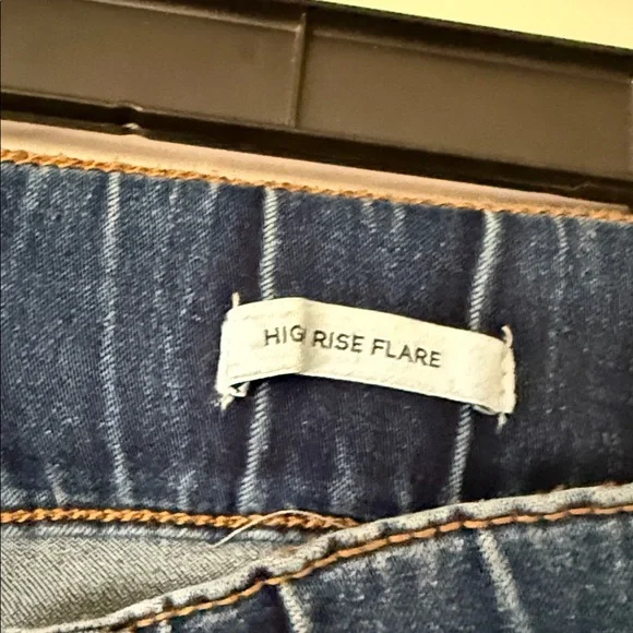 Forever 21 Dark Blue Flare Jeans - Picture 3 of 7